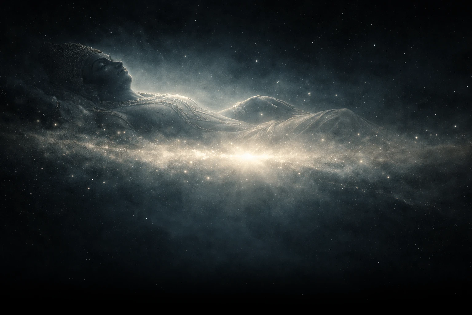Mahavishnu on the cosmic ocean